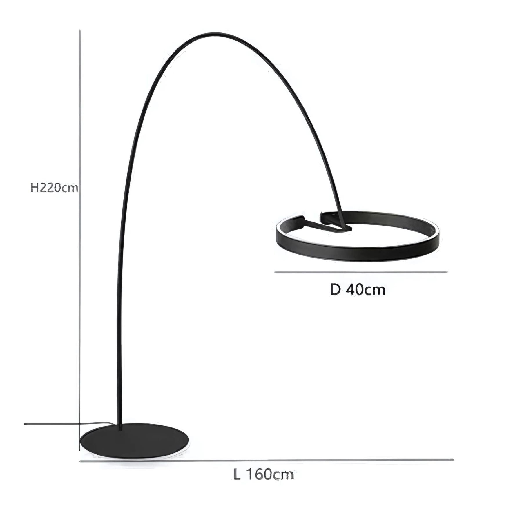 Cirleno Arc Floor Lamp