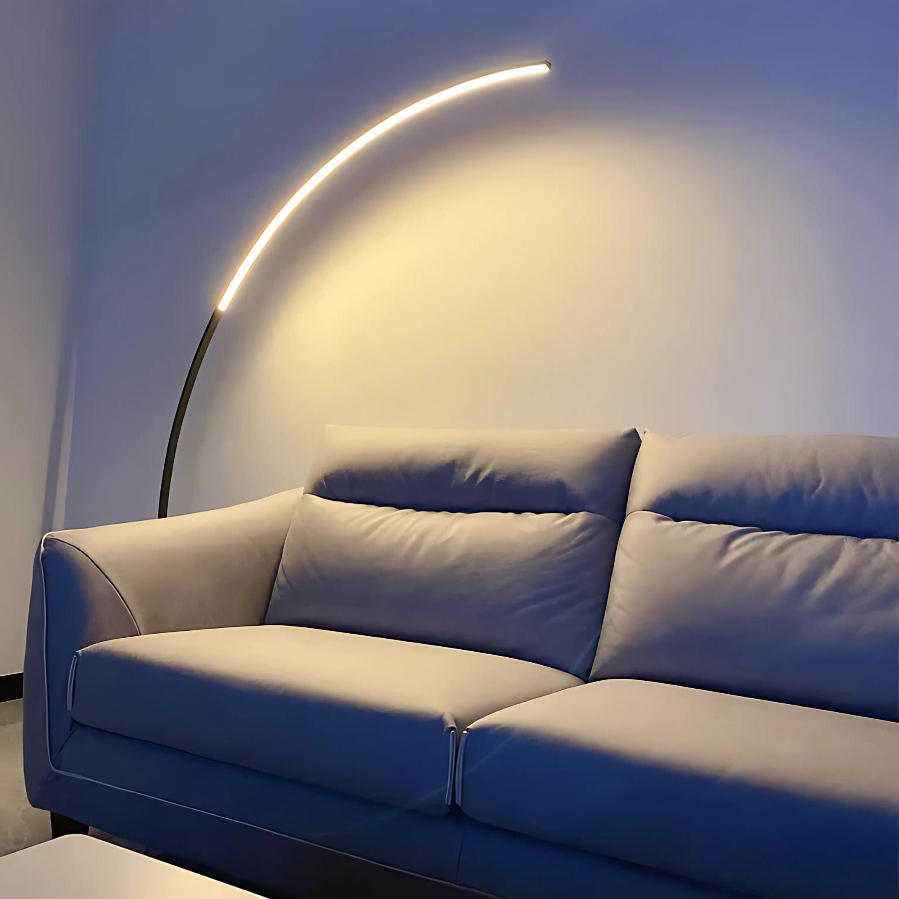Zolaro Curved Floor Lamp