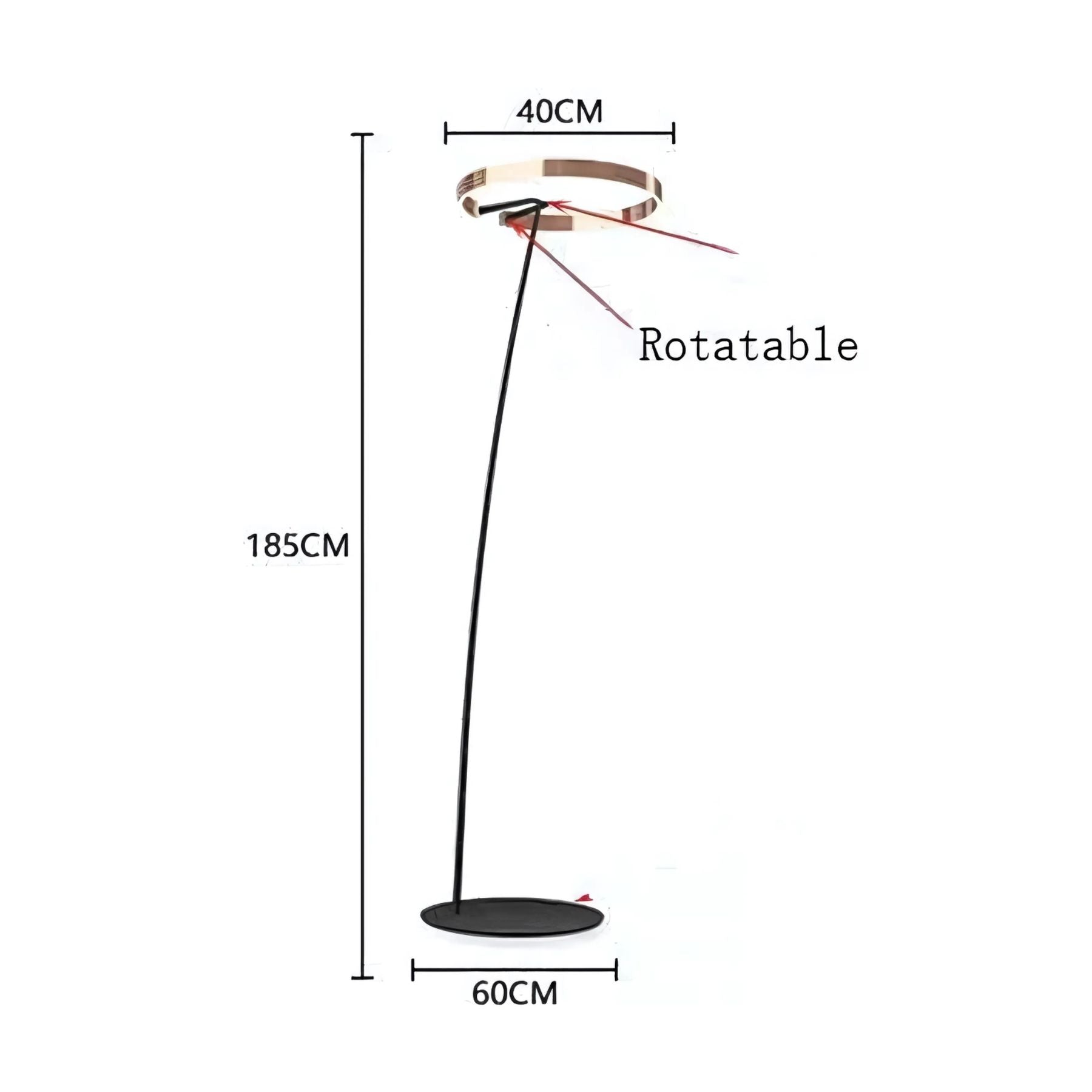 Cirleno Arc Floor Lamp