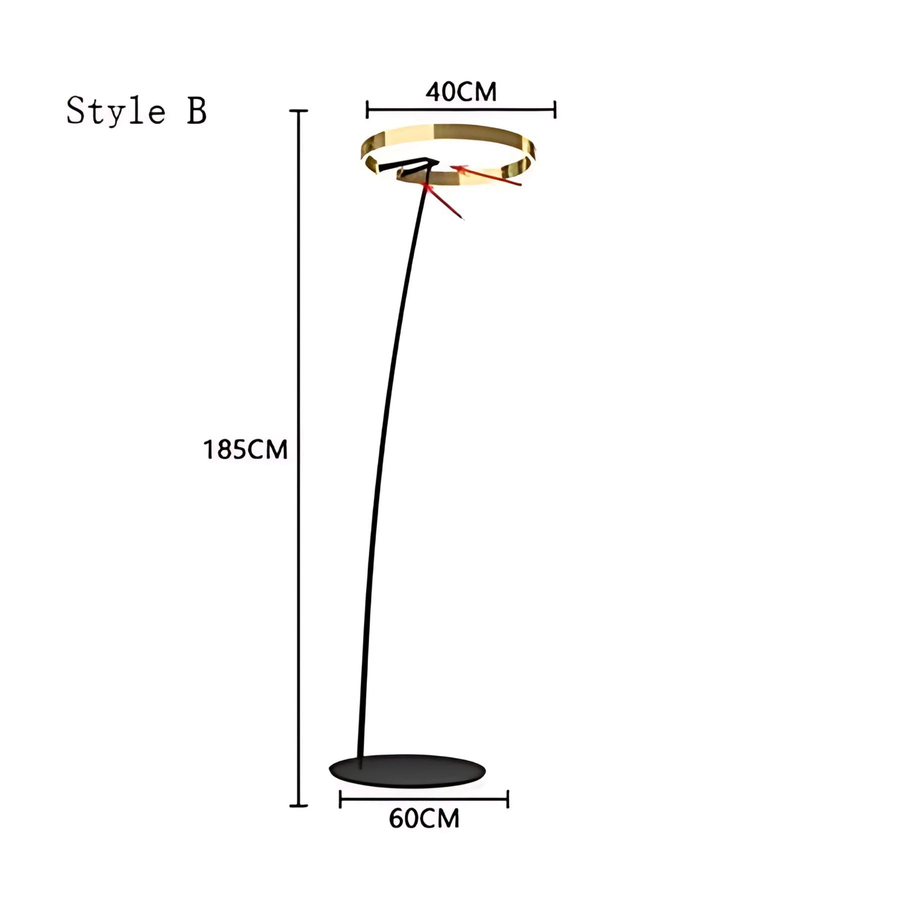 Cirleno Arc Floor Lamp