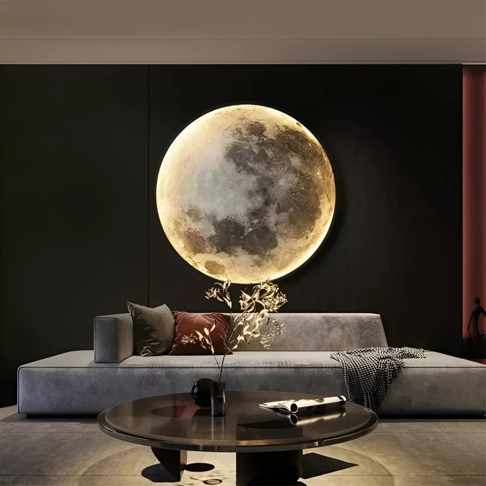 Ecliza Moon Design Wall Light
