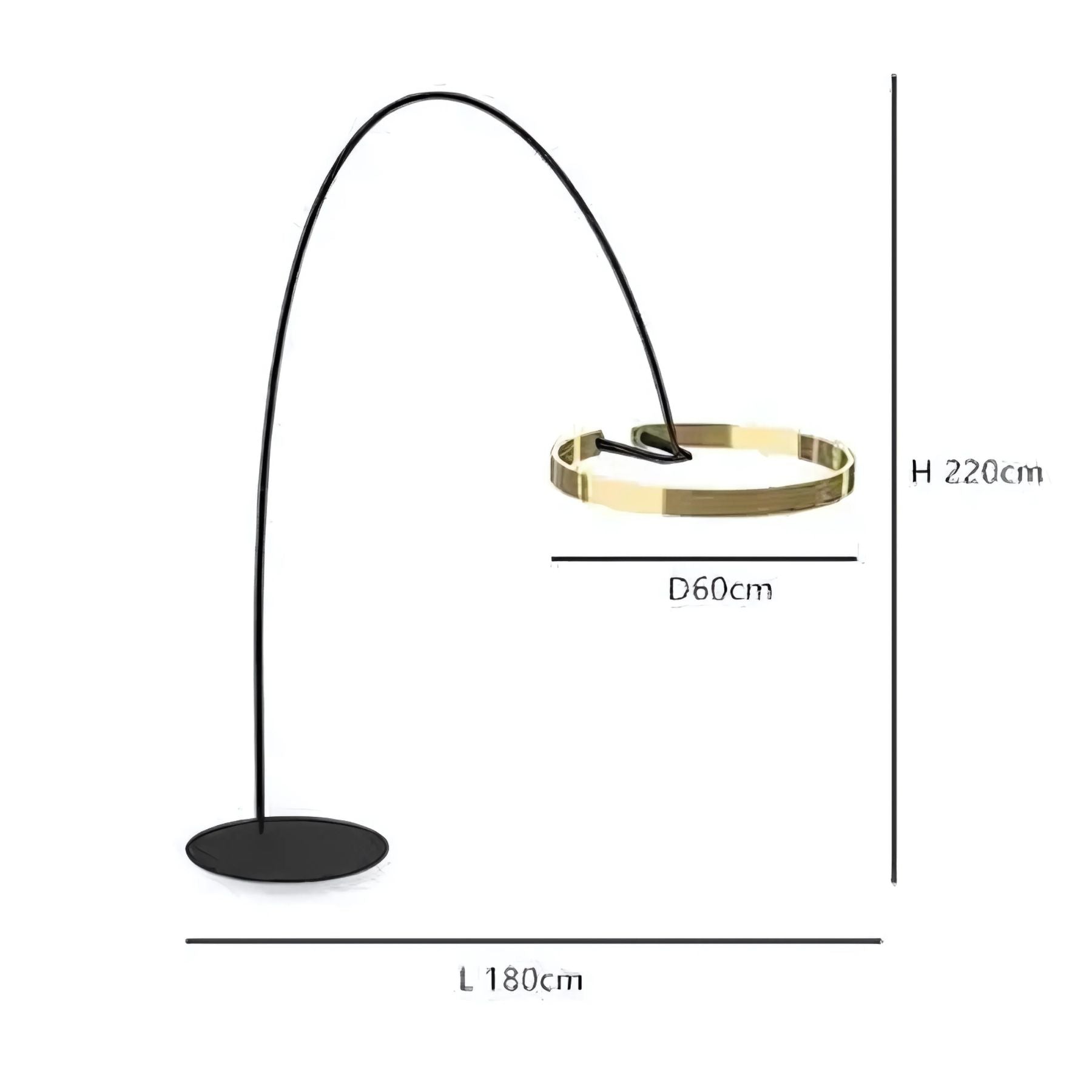 Cirleno Arc Floor Lamp