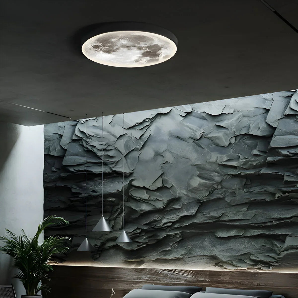 Ecliza Moon Design Wall Light
