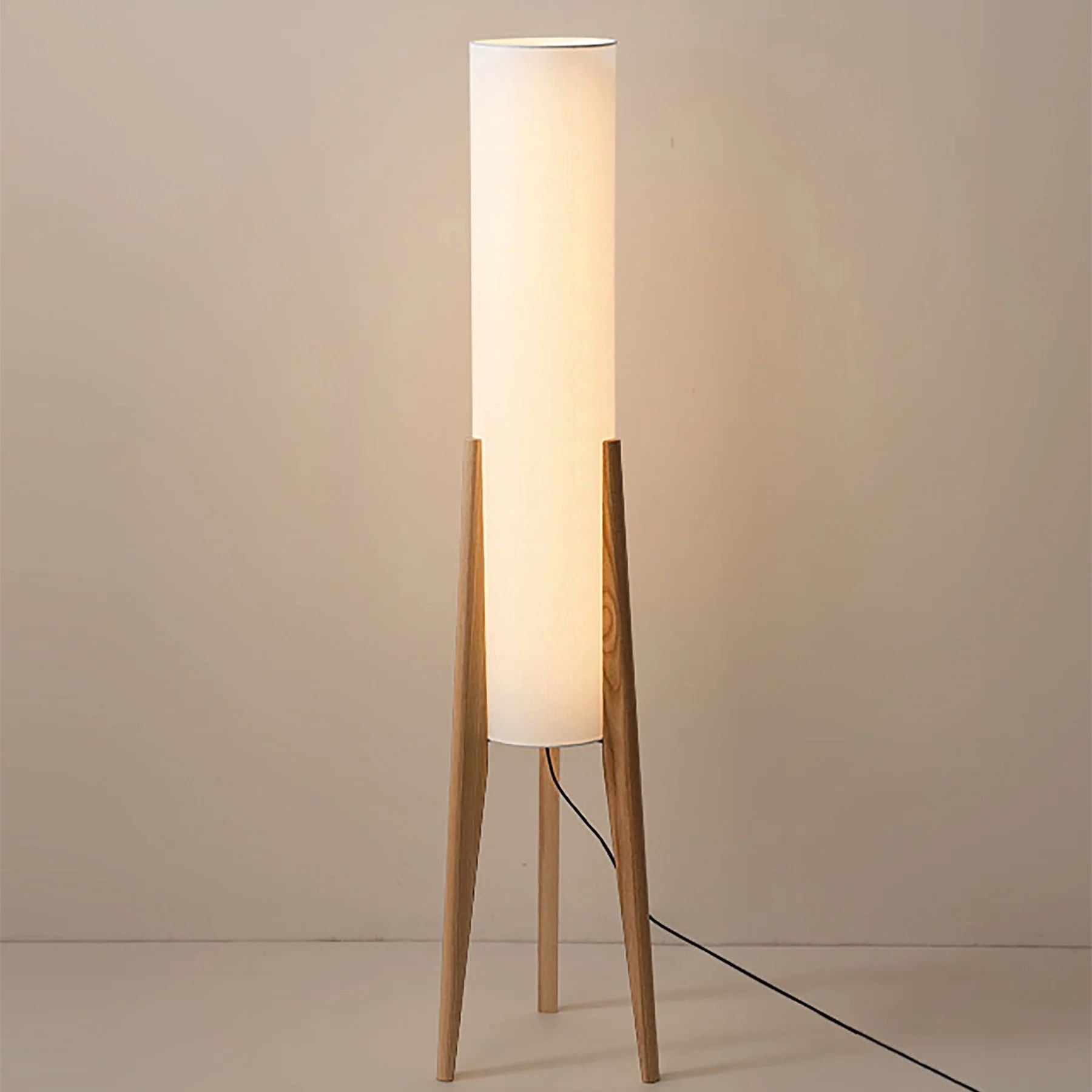 Malero Wooden Floor Lamp