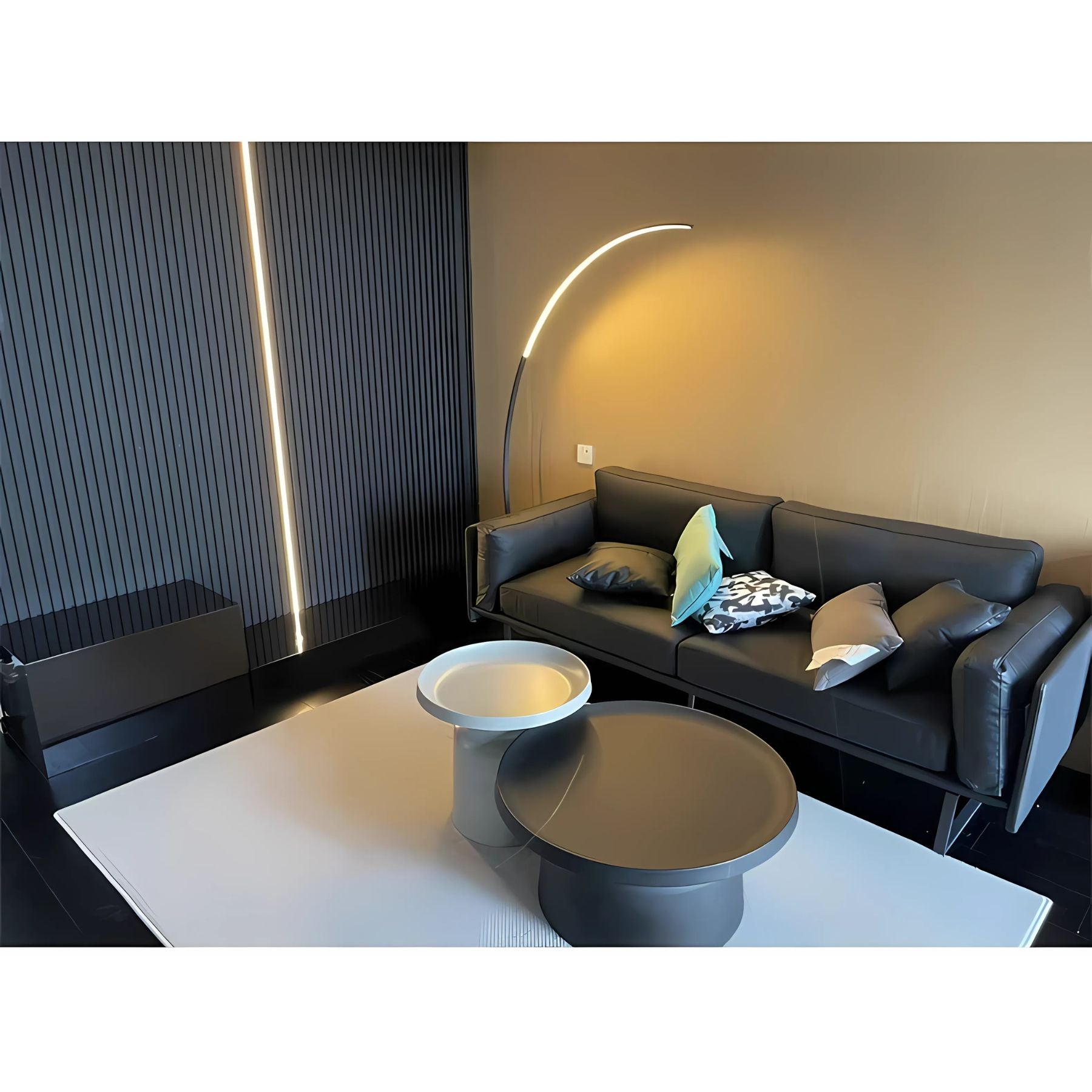 Zolaro Curved Floor Lamp
