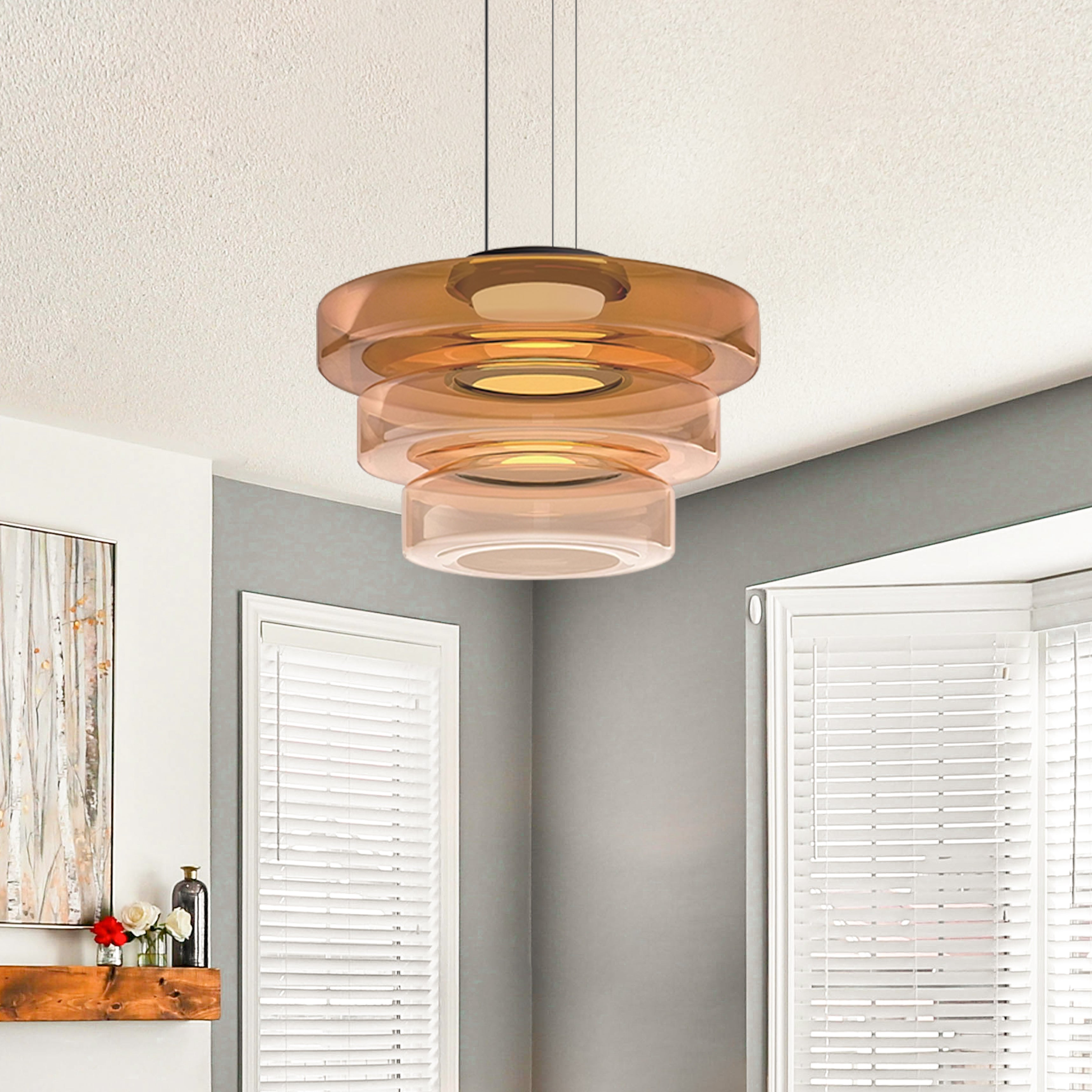 Zevnor Layered Pendant Light