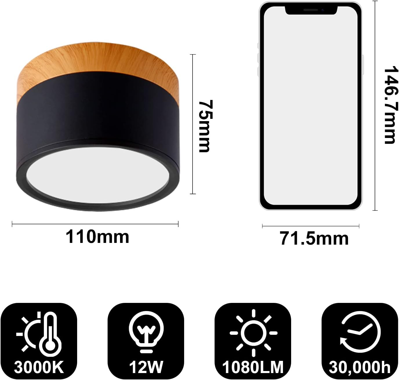 Cylano Small Ceiling Light