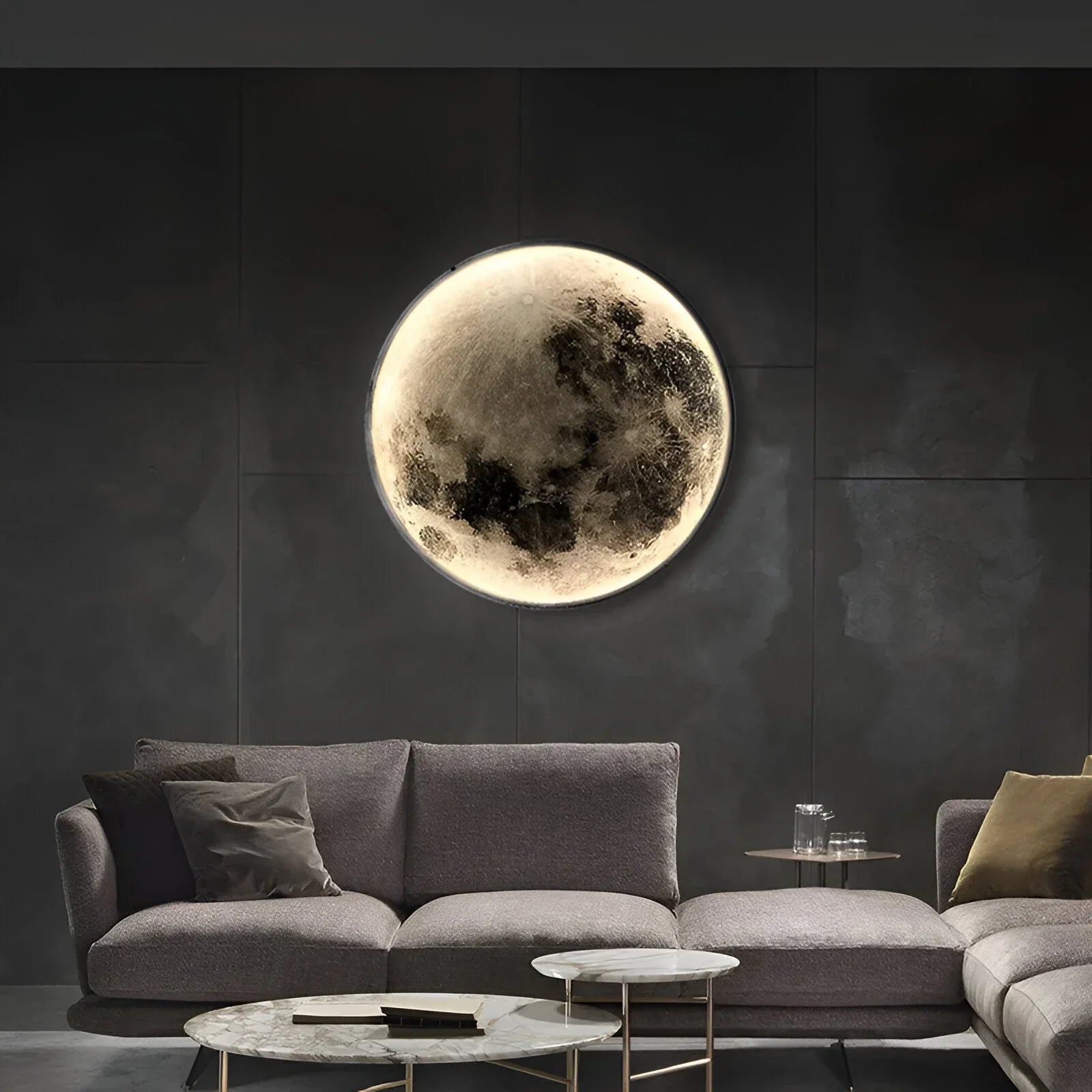 Ecliza Moon Design Wall Light