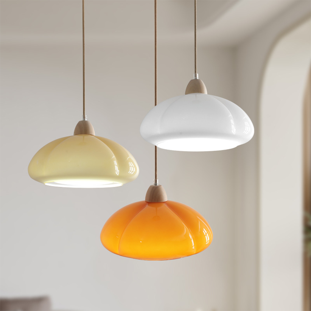 Olvano Pumpkin Pendant Light