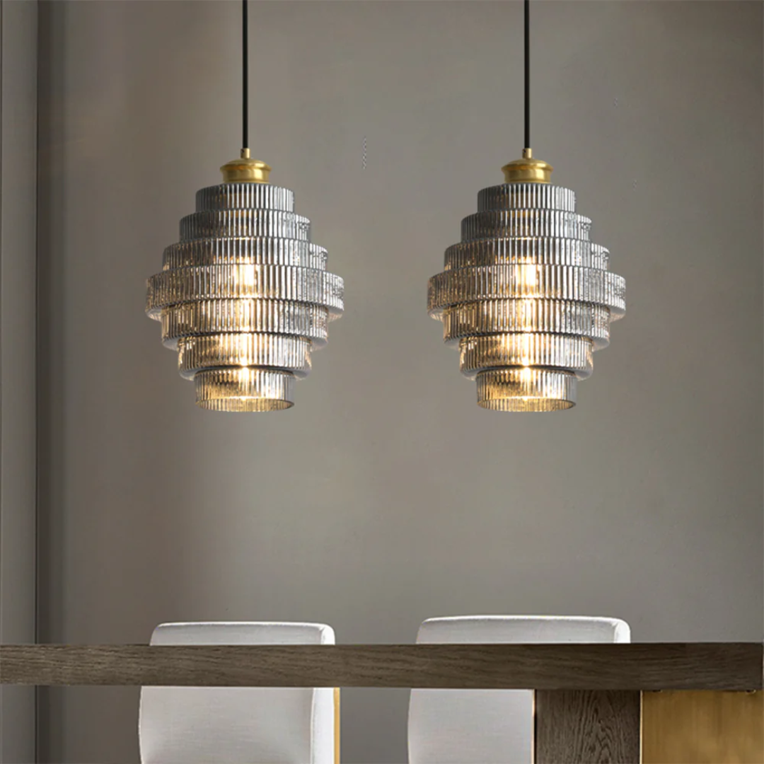 Loyenna Waved Pendant Light