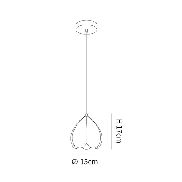 Blosven Flower Pendant Light