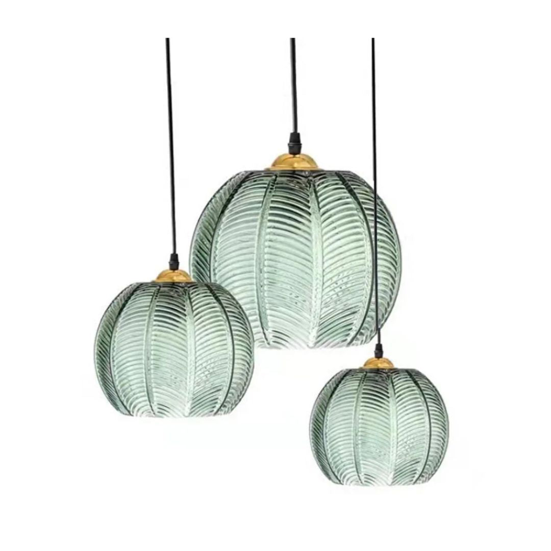 Cassivell Leaf Pattern Pendant Light