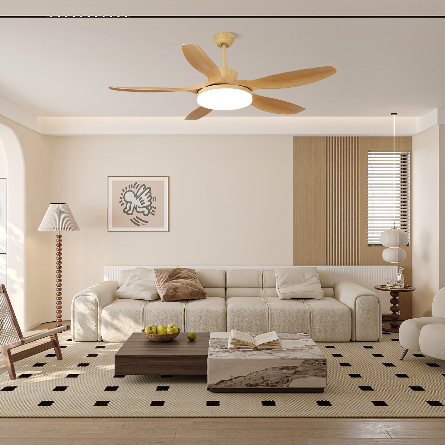 Kelton LED Ceiling Fan