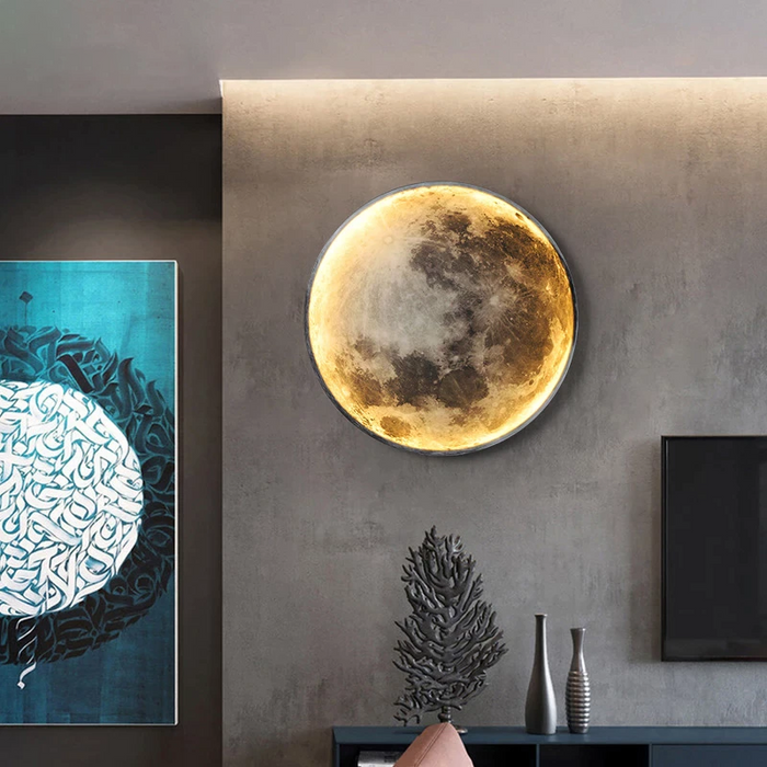 Ecliza Moon Design Wall Light