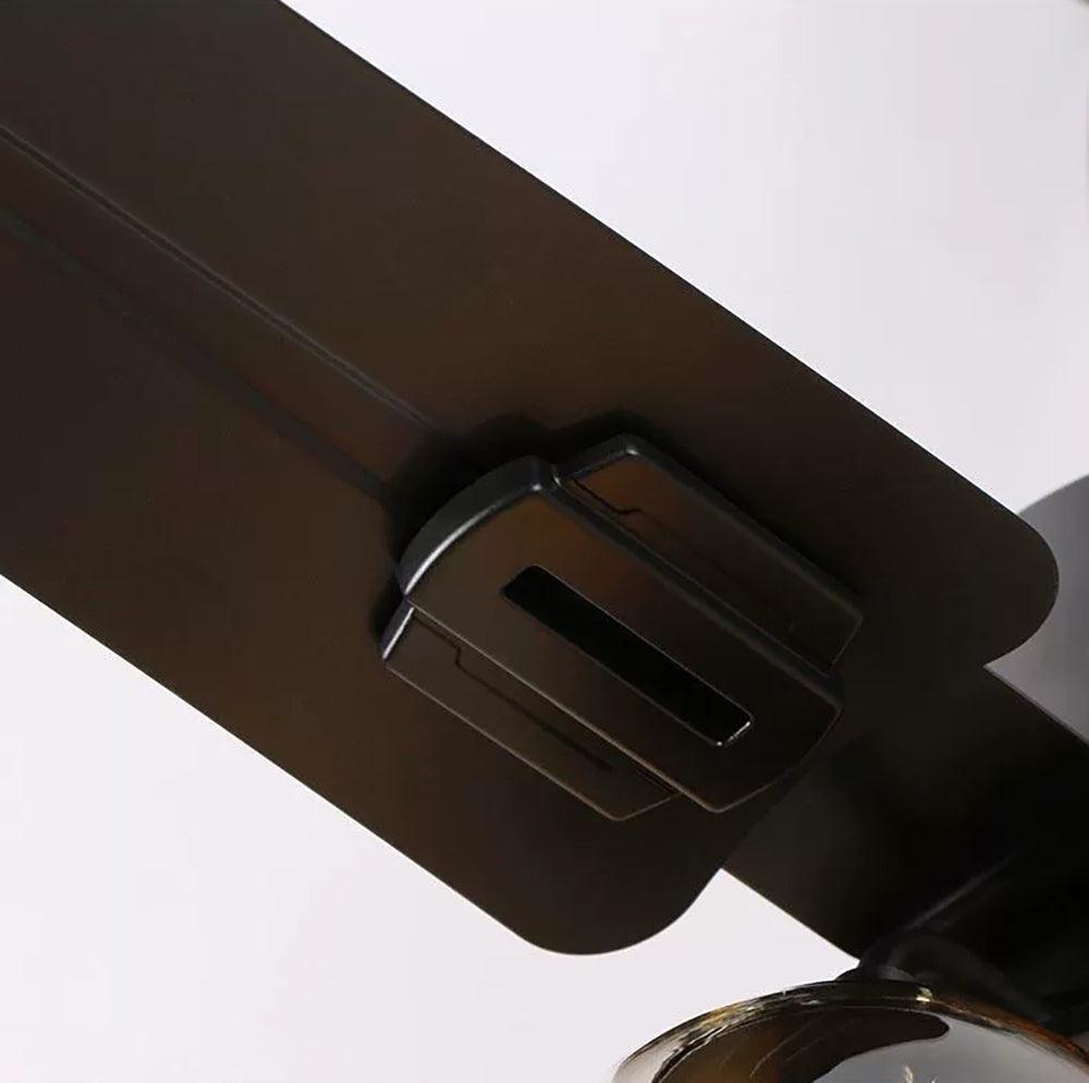 Elvenor Vintage Black Ceiling Fan