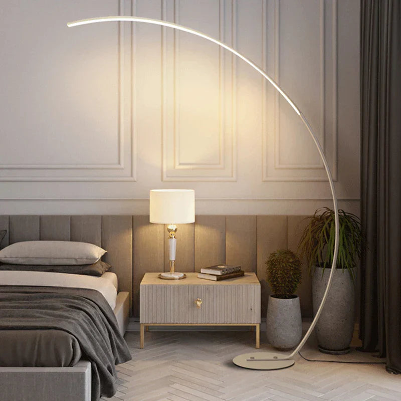 Zolaro Curved Floor Lamp