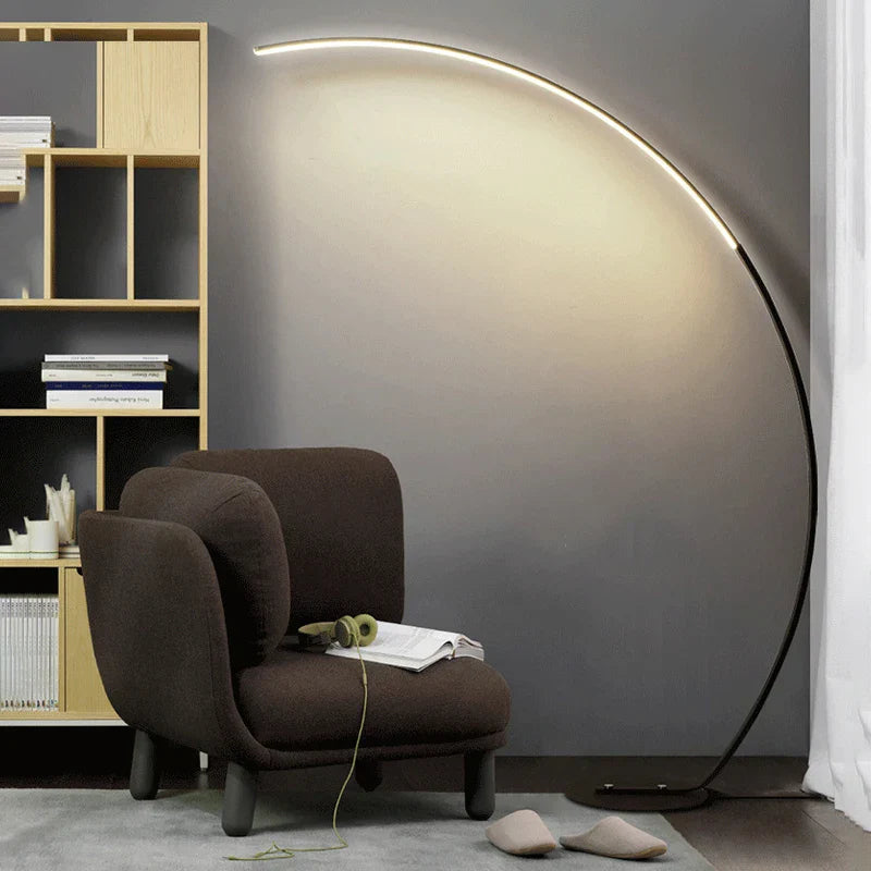 Zolaro Curved Floor Lamp