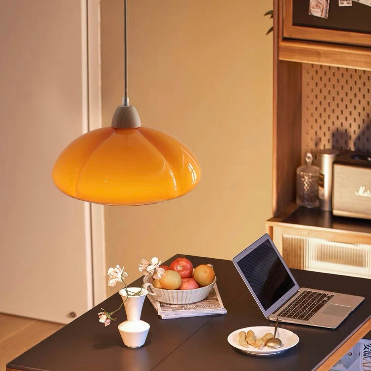 Olvano Pumpkin Pendant Light