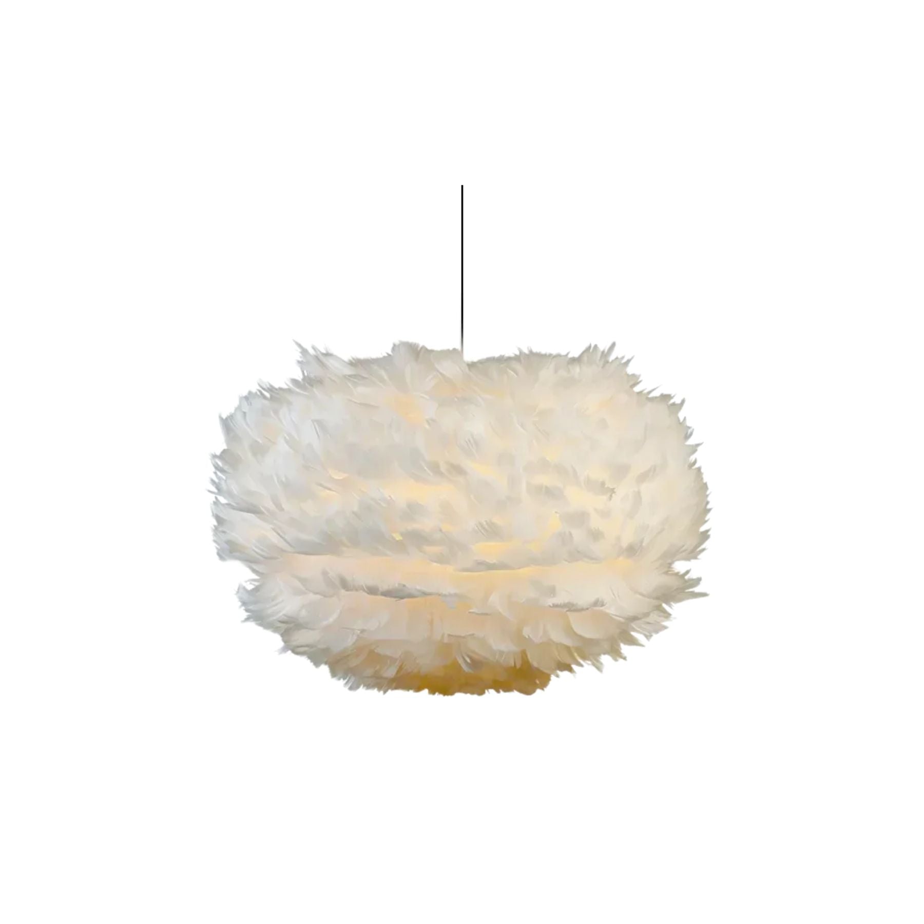 Zelora Feather Design Pendant Light