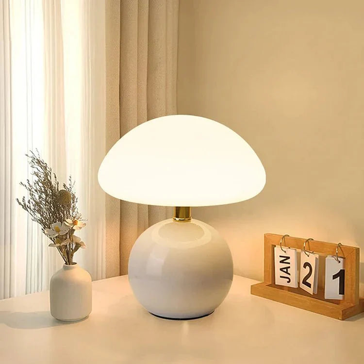 Rivon Mushroom Table Lamp