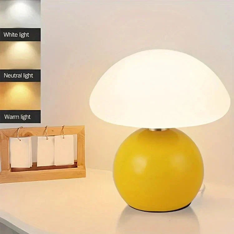 Rivon Mushroom Table Lamp