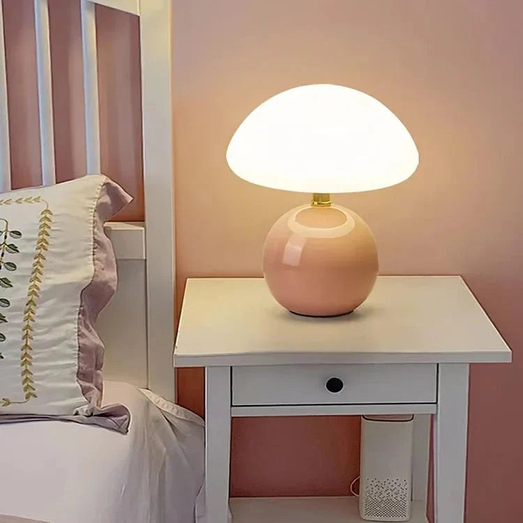 Rivon Mushroom Table Lamp